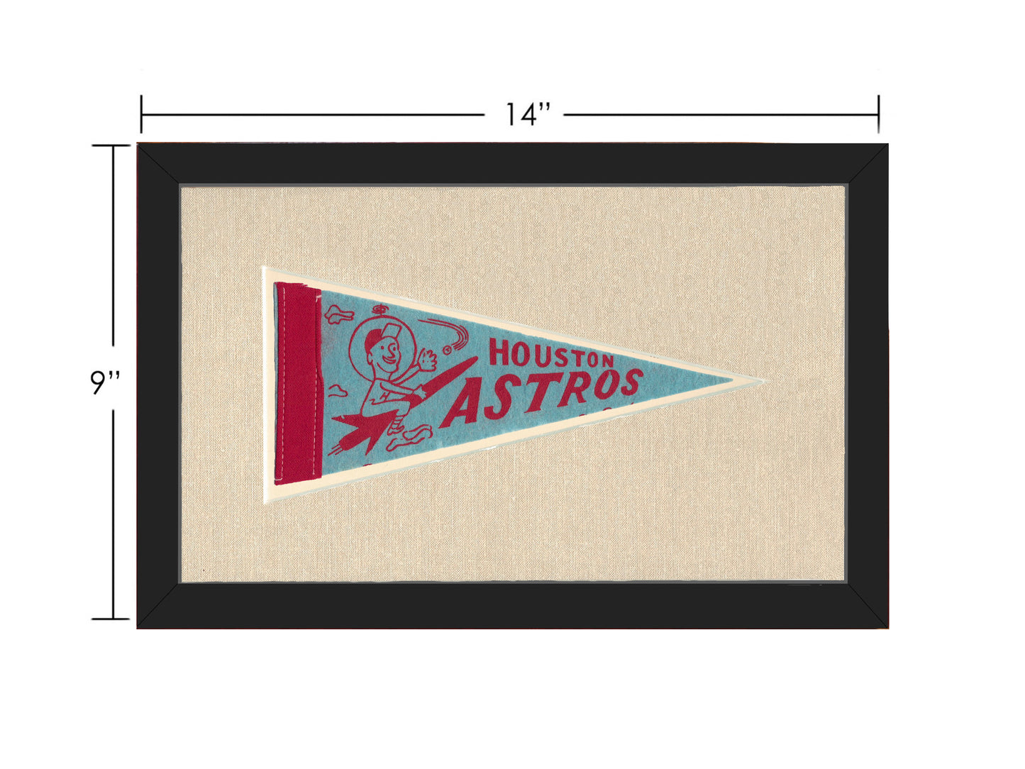 Vintage Houston Astros Pennant