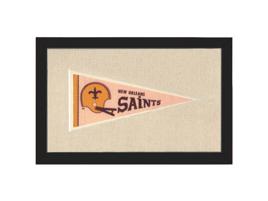 Vintage New Orleans Saints Pennant