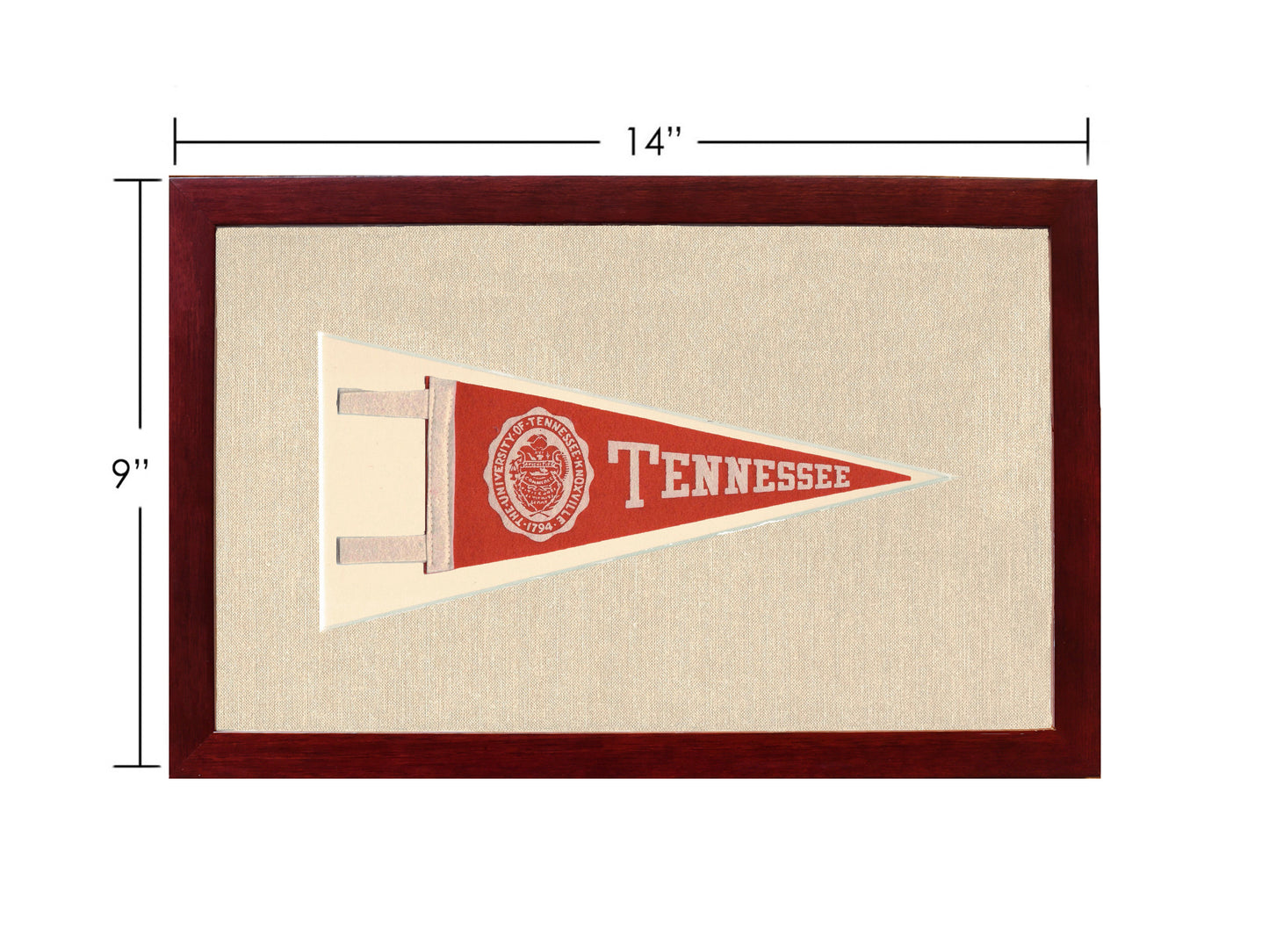 Vintage University of Tennessee Pennant