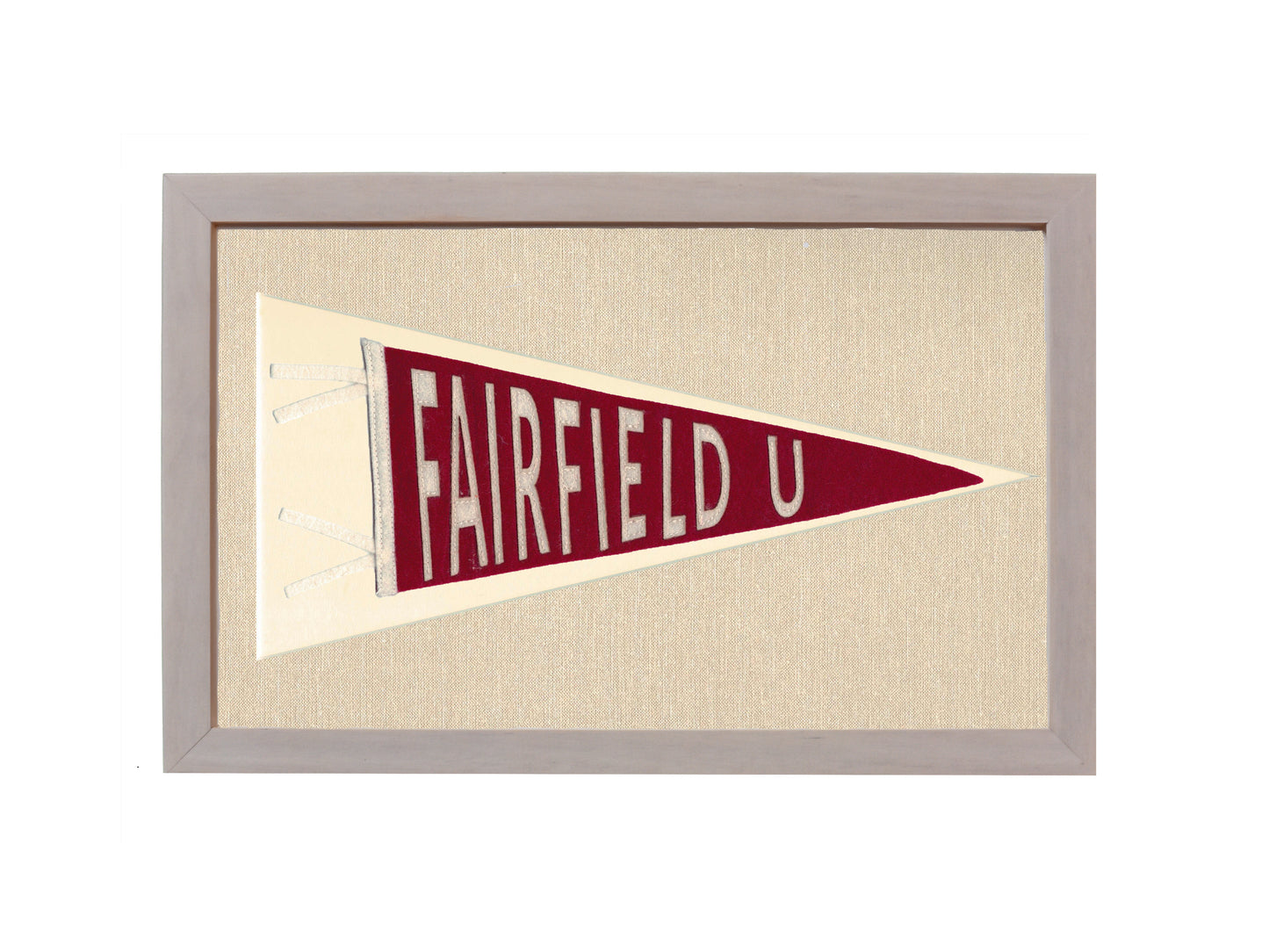 Vintage Fairfield University Pennant