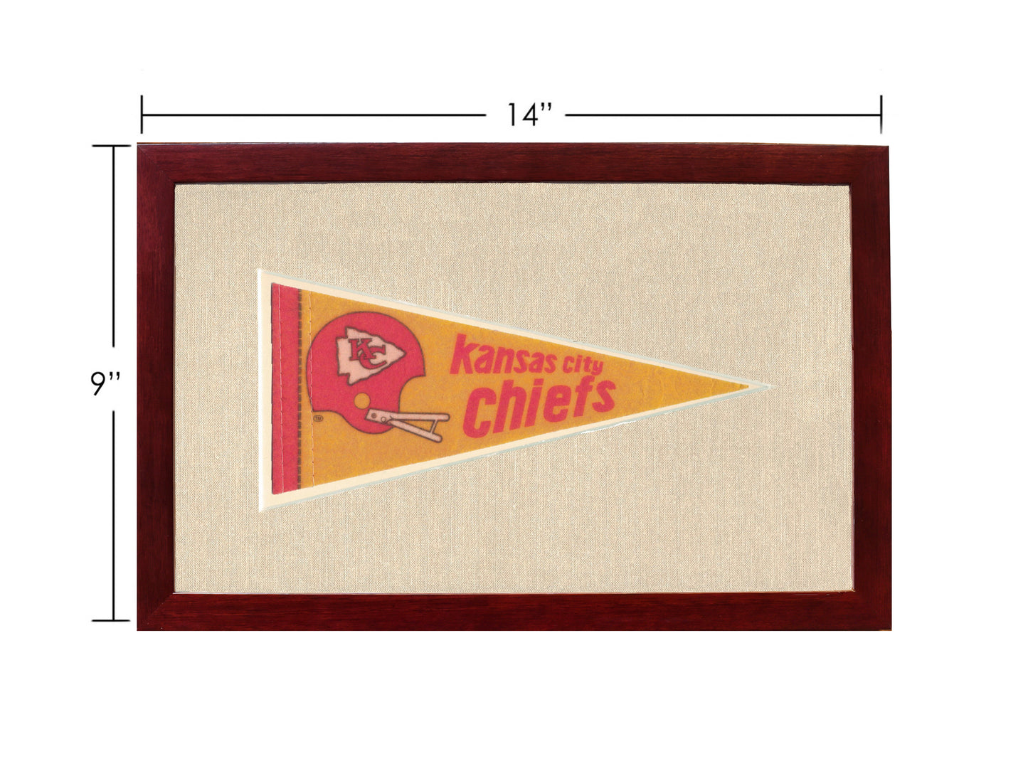 Vintage Kansas City Chiefs Pennant