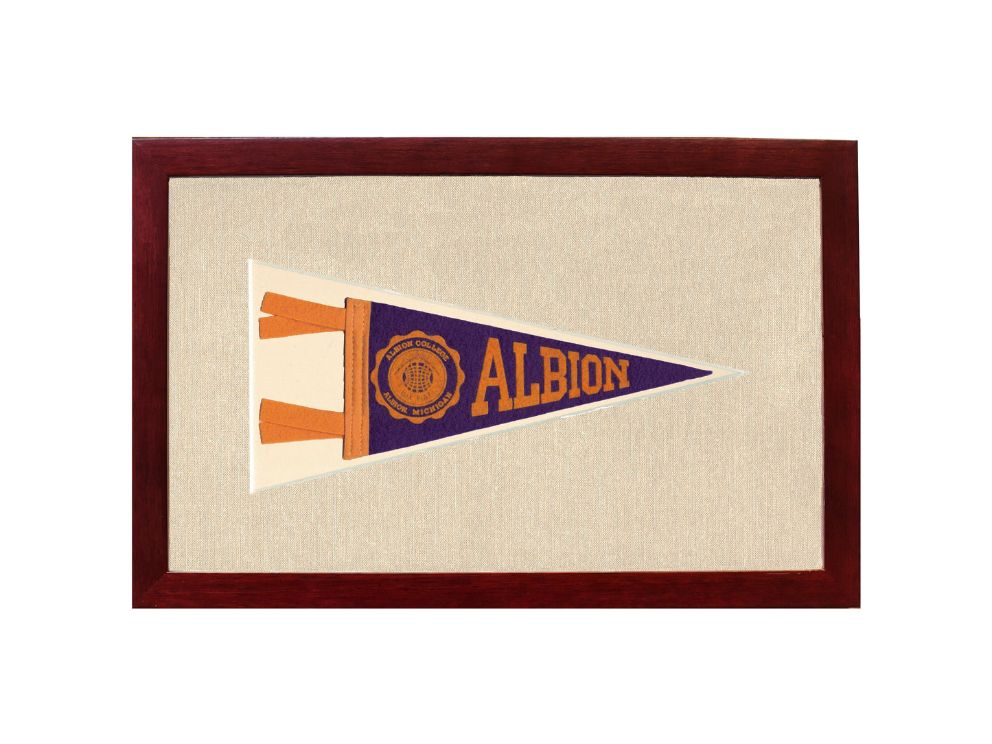 Vintage Albion College Pennant