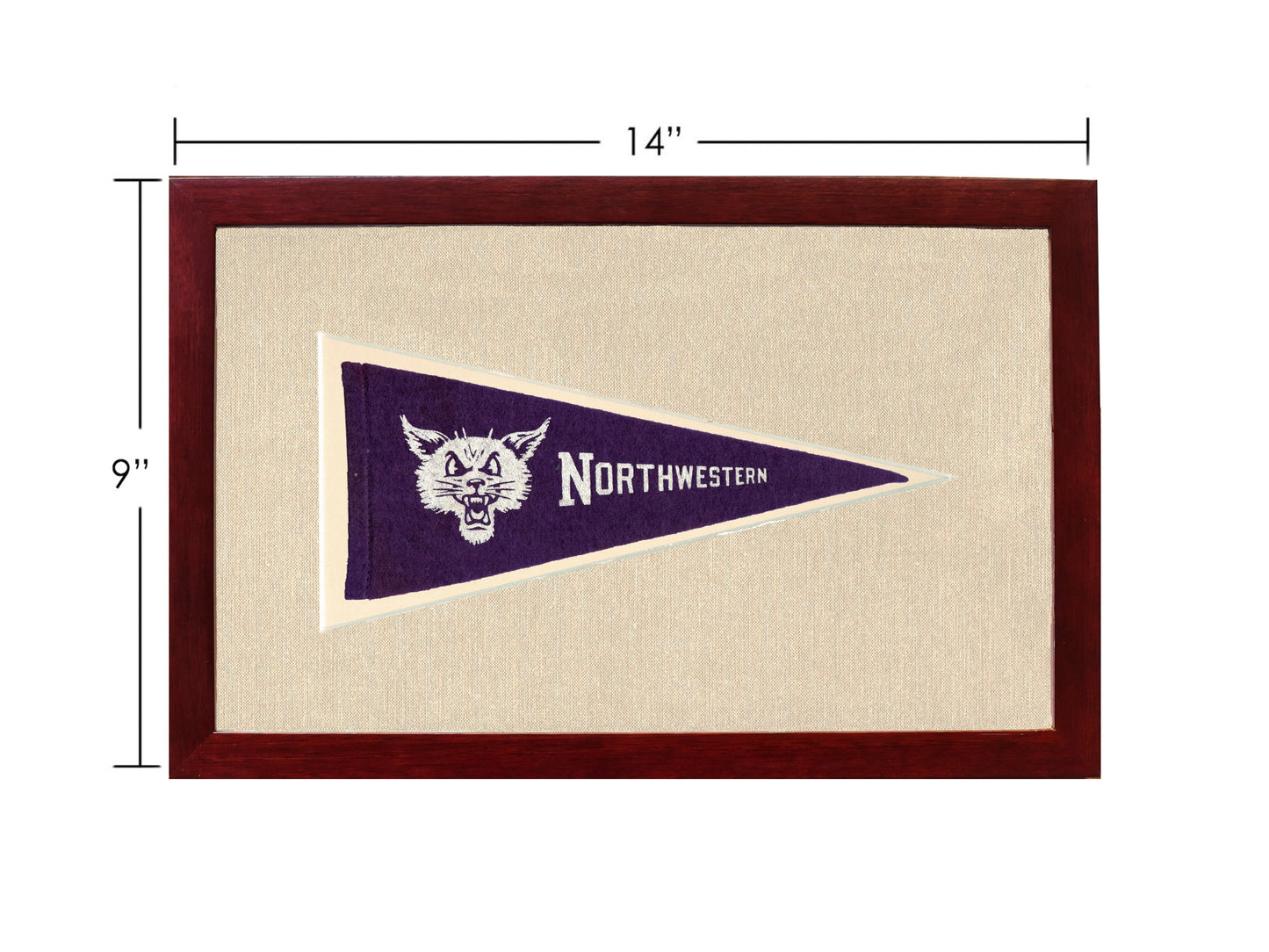 Vintage Northeastern Pennant