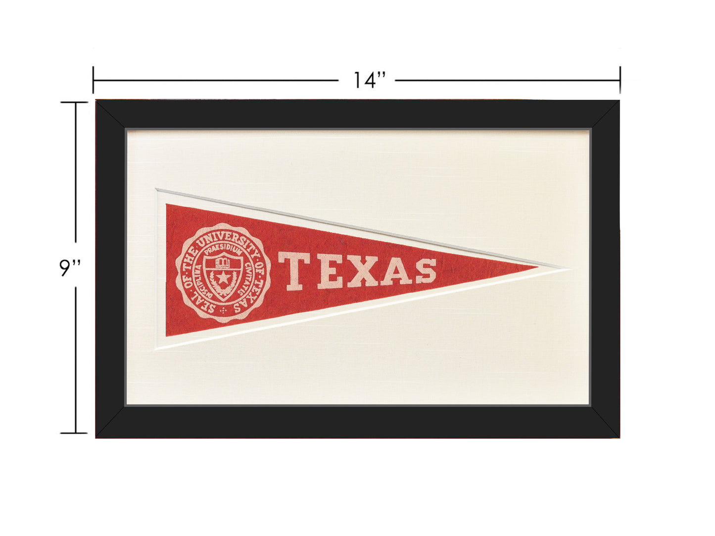 Vintage University of Texas Hormel Pennant