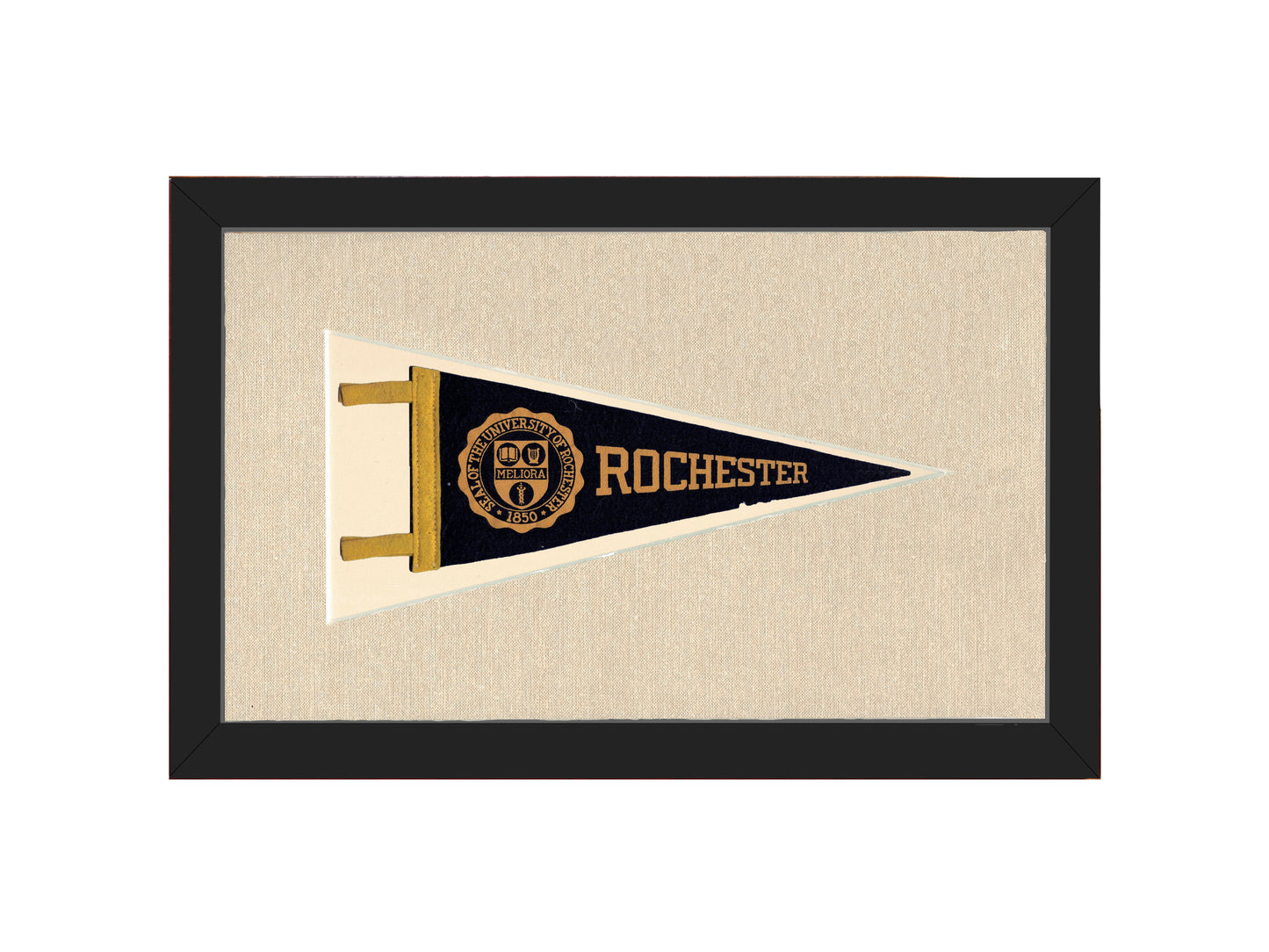 Vintage University of Rochester Pennant