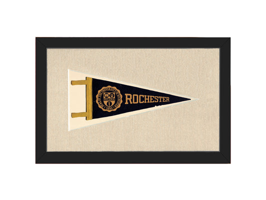 Vintage University of Rochester Pennant