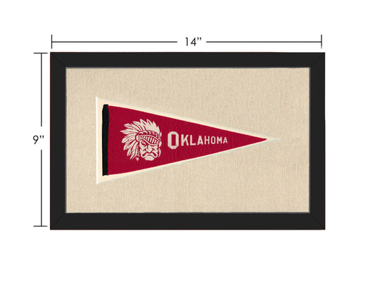 Vintage Oklahoma Pennant