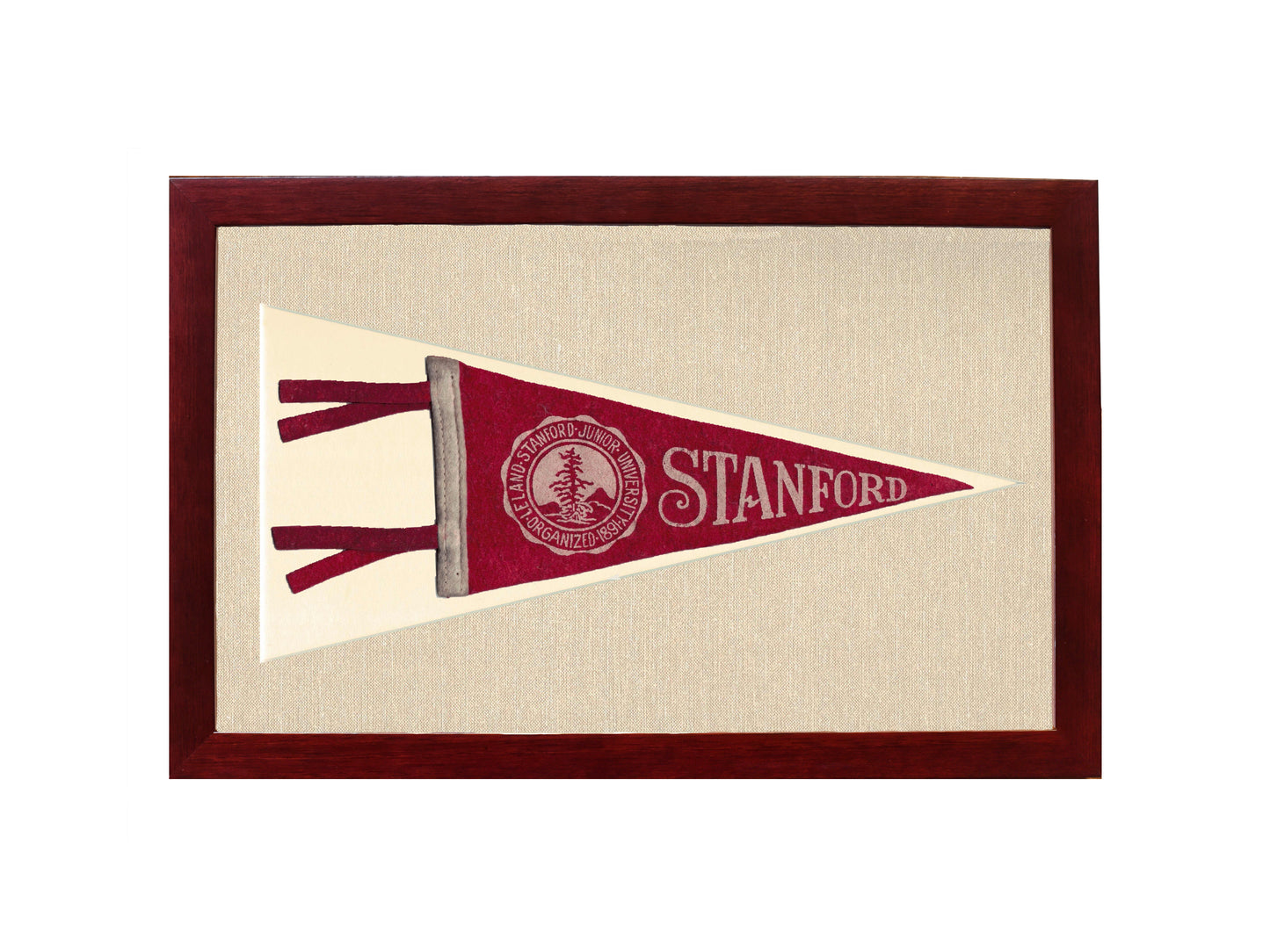 Vintage Stanford University Pennant