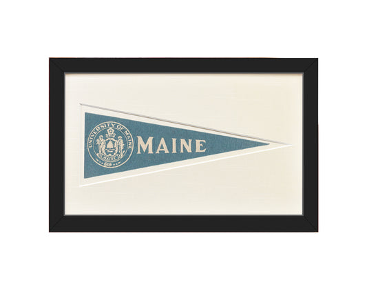 Vintage Maine University Hormel Pennant