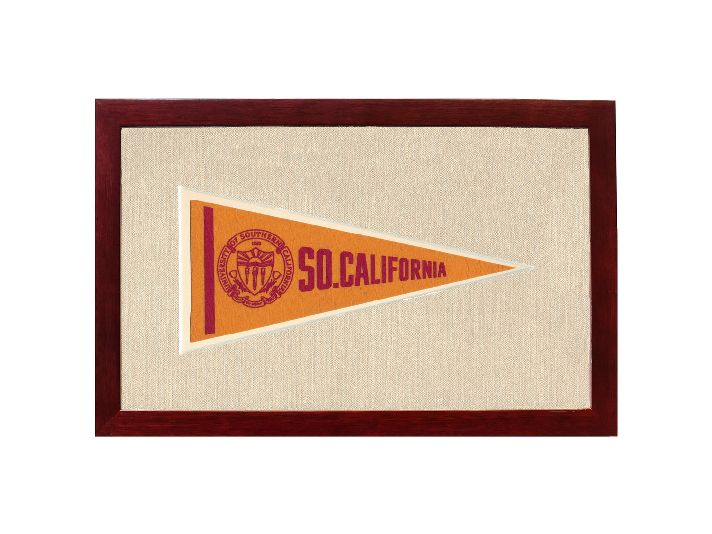 Vintage University of Southern California Pennant
