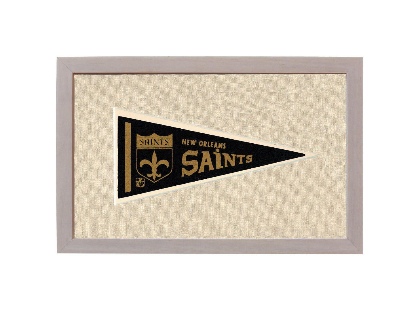 Vintage New Orleans Saints Pennant