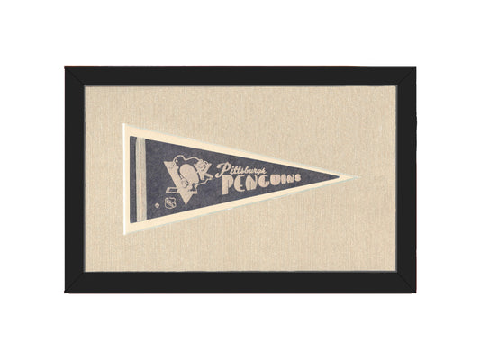 Vintage Pittsburgh Penguins Pennant