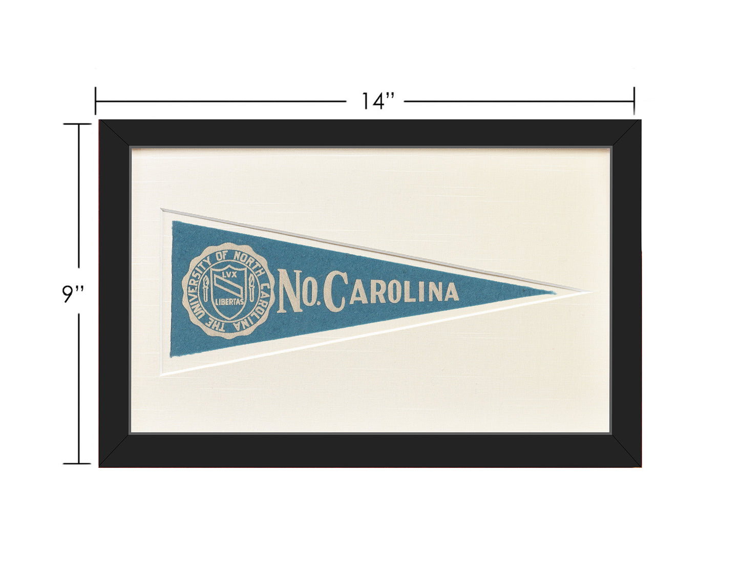 Vintage University of North Carolina Hormel Pennant