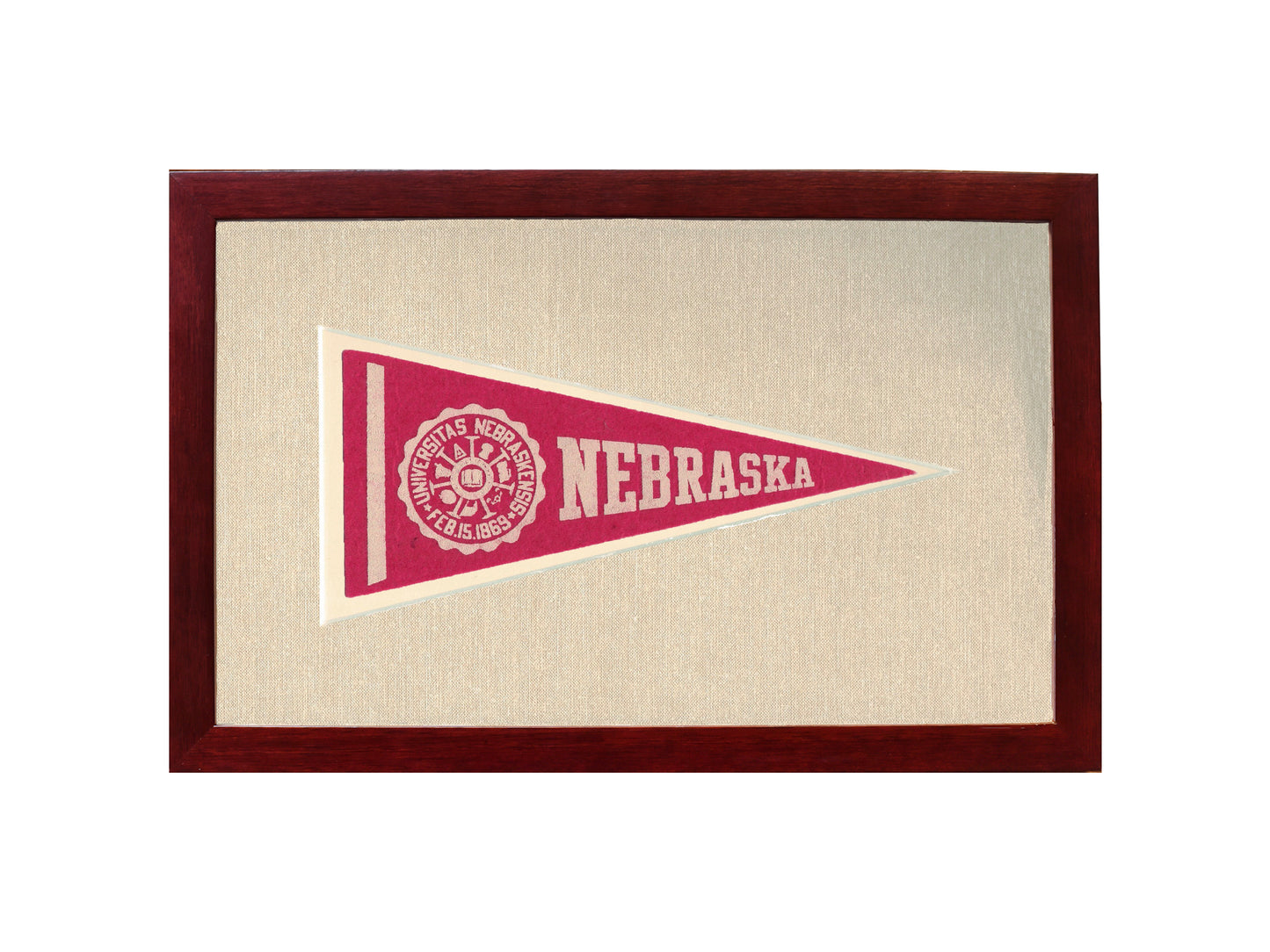 Vintage University of Nebraska Pennant