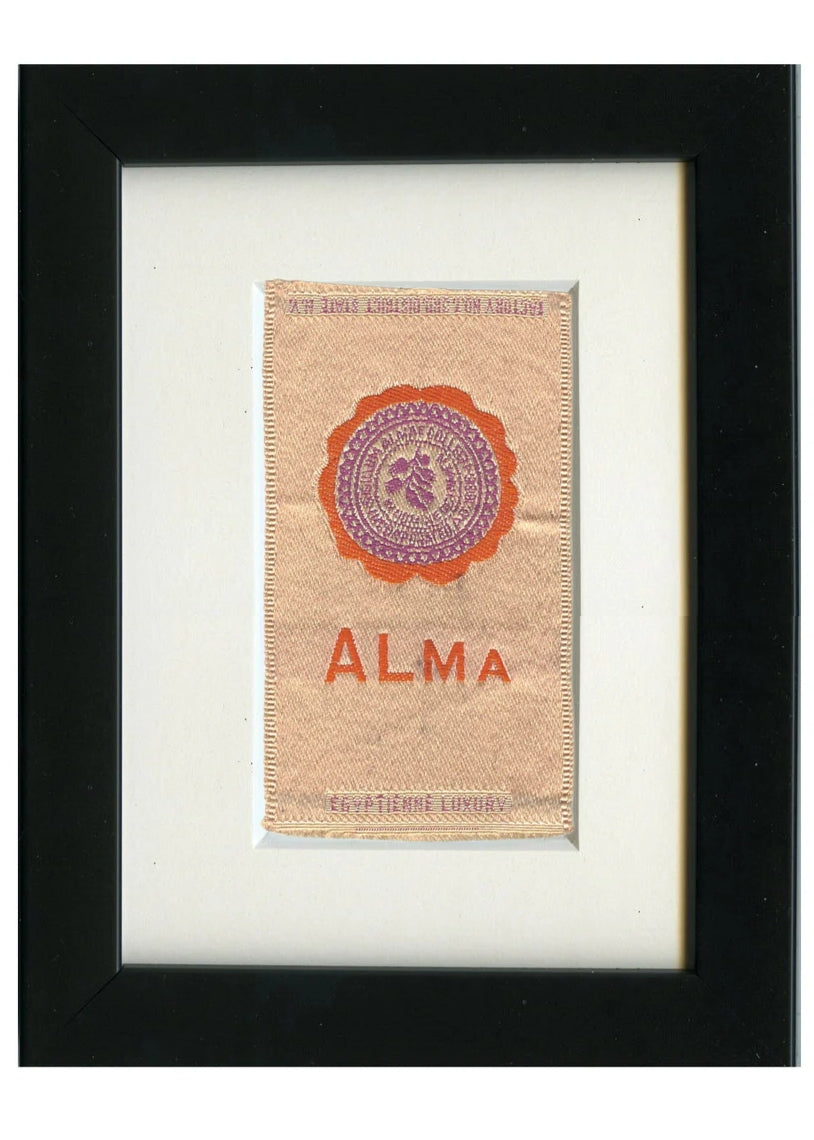 Vintage Alma University Tobacco Silk circa 1910