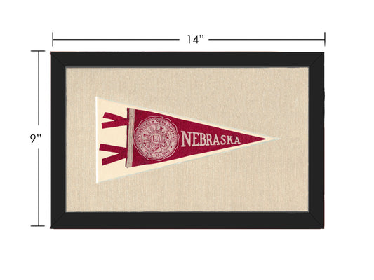 Vintage University of Nebraska Pennant