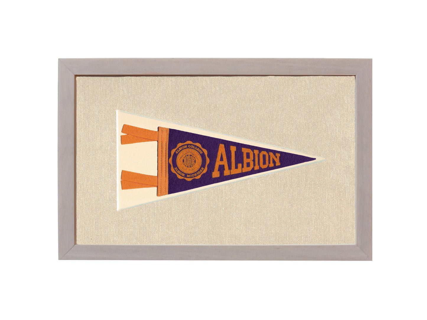 Vintage Albion College Pennant