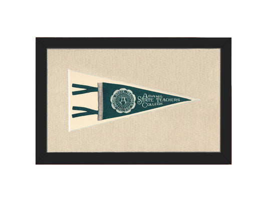 Vintage Adams State Teachers College Pennant