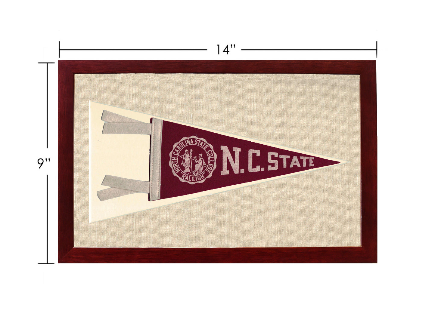 Vintage NC State Pennant