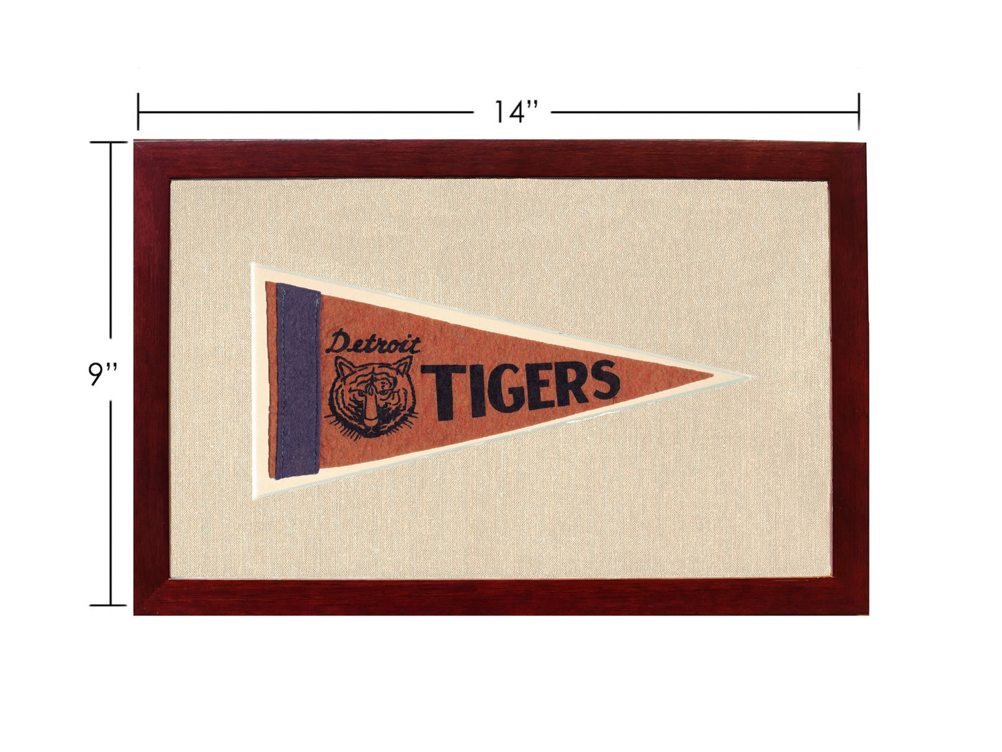 Vintage Detroit Tigers Pennant