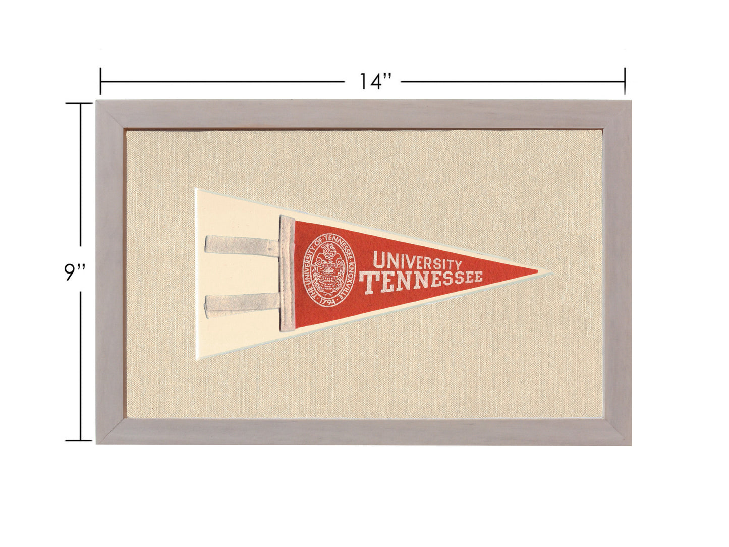 Vintage University of Tennessee Pennant