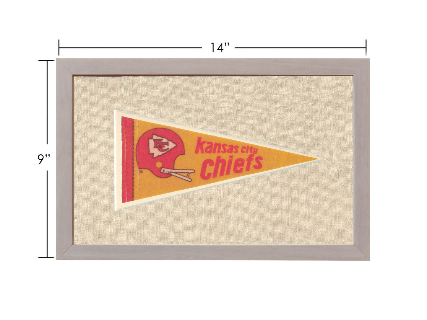 Vintage Kansas City Chiefs Pennant