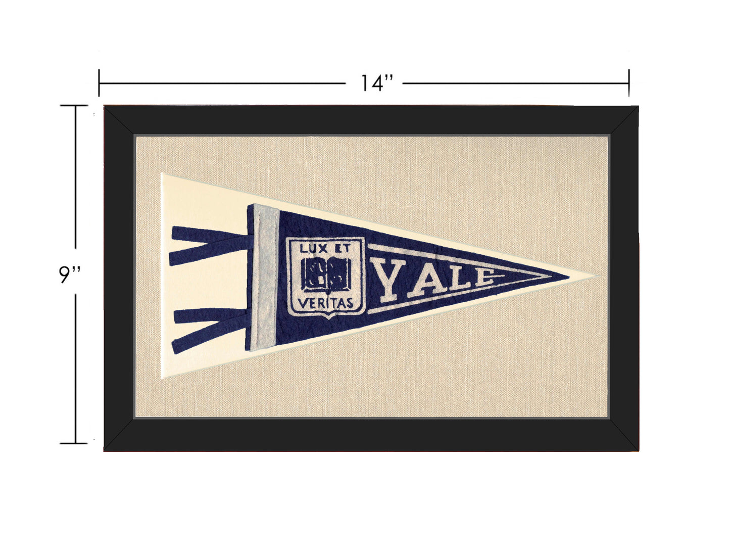 Vintage Yale University Pennant