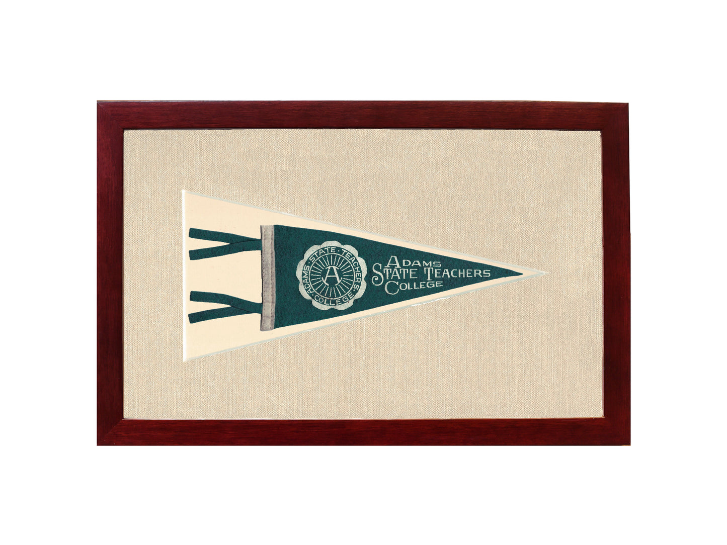 Vintage Adams State Teachers College Pennant