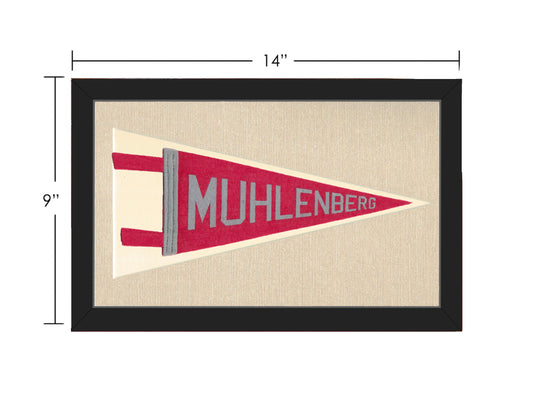 Vintage Muhlenberg College Pennant