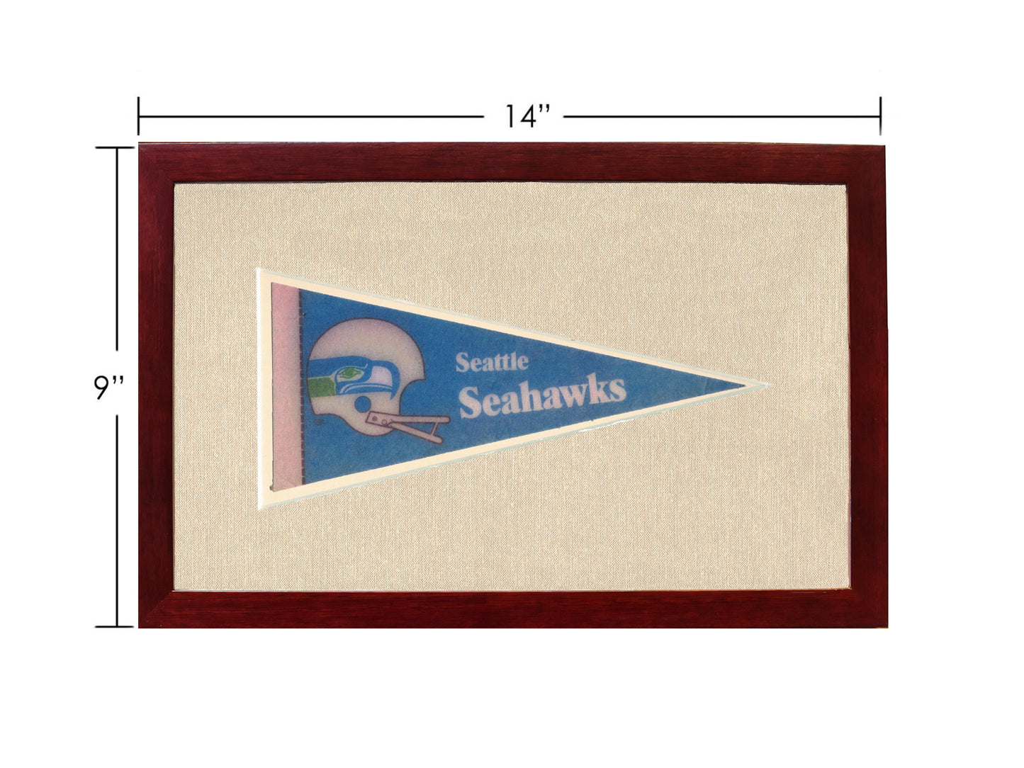 Vintage Seattle Seahawks Pennant