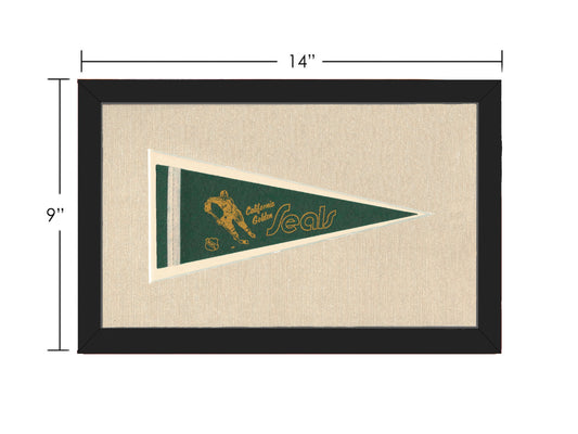 Vintage California Golden Seals Pennant