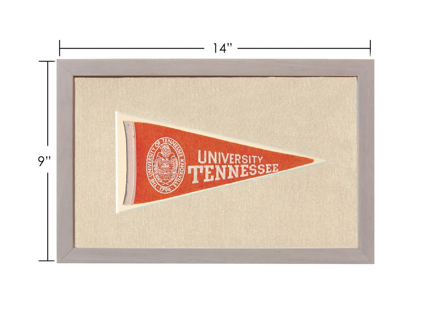 Vintage University of Tennessee Pennant