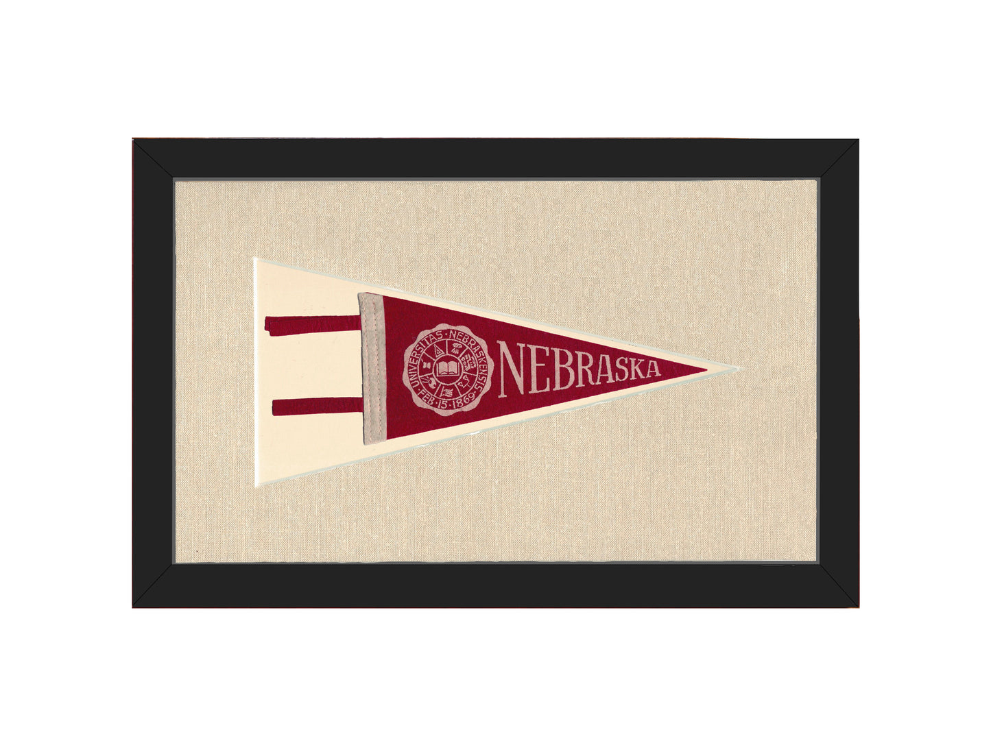Vintage University of Nebraska Pennant