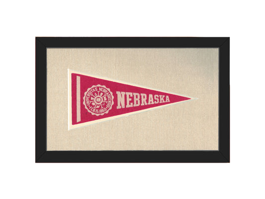 Vintage University of Nebraska Pennant