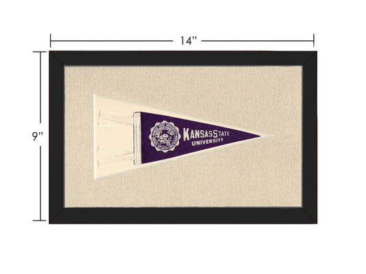 Vintage Kansas State Pennant