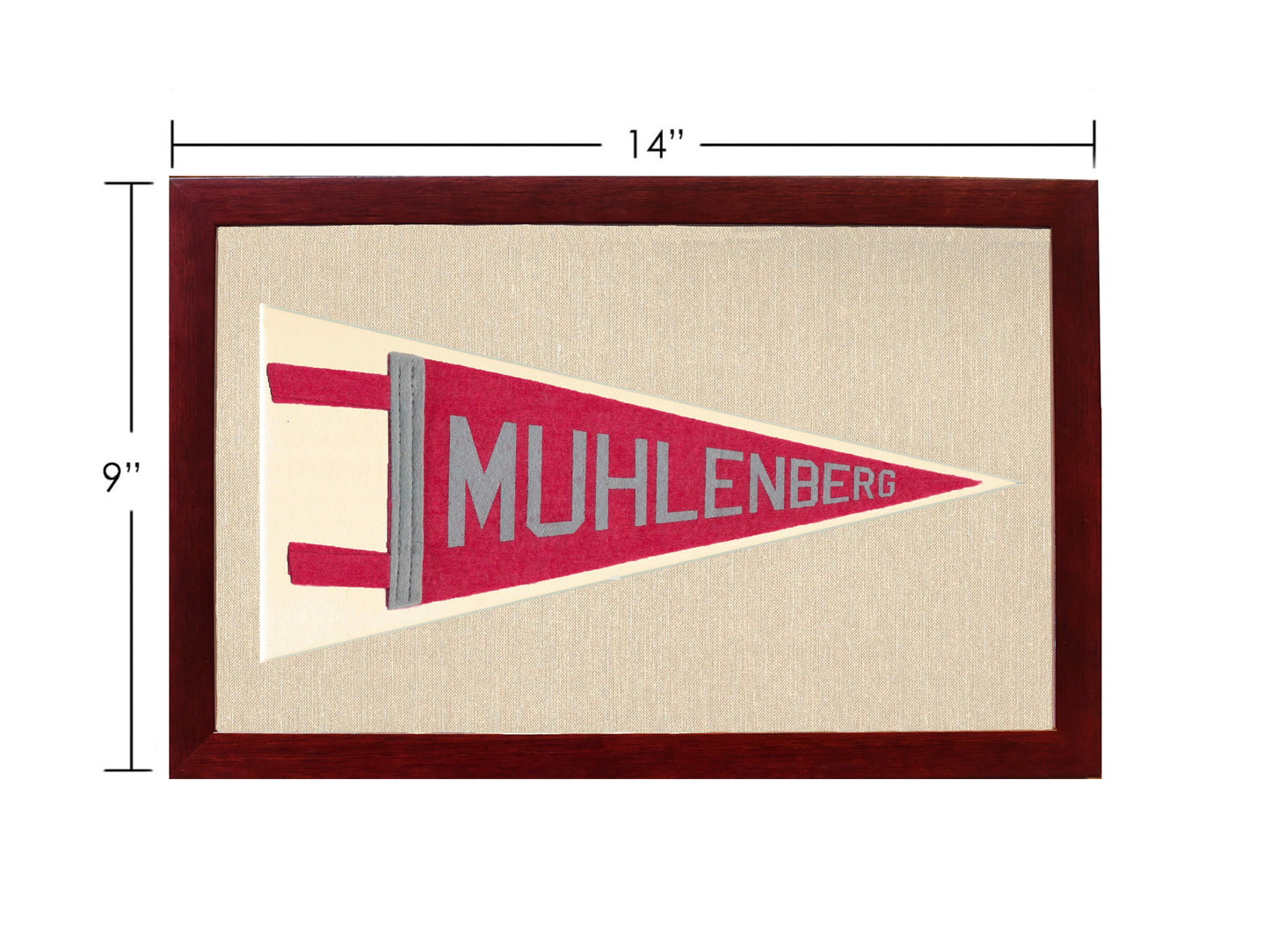 Vintage Muhlenberg College Pennant