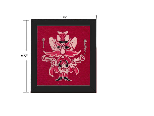 Vintage Texas Tech Mascot Patch