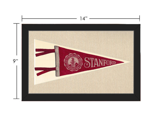 Vintage Stanford University Pennant