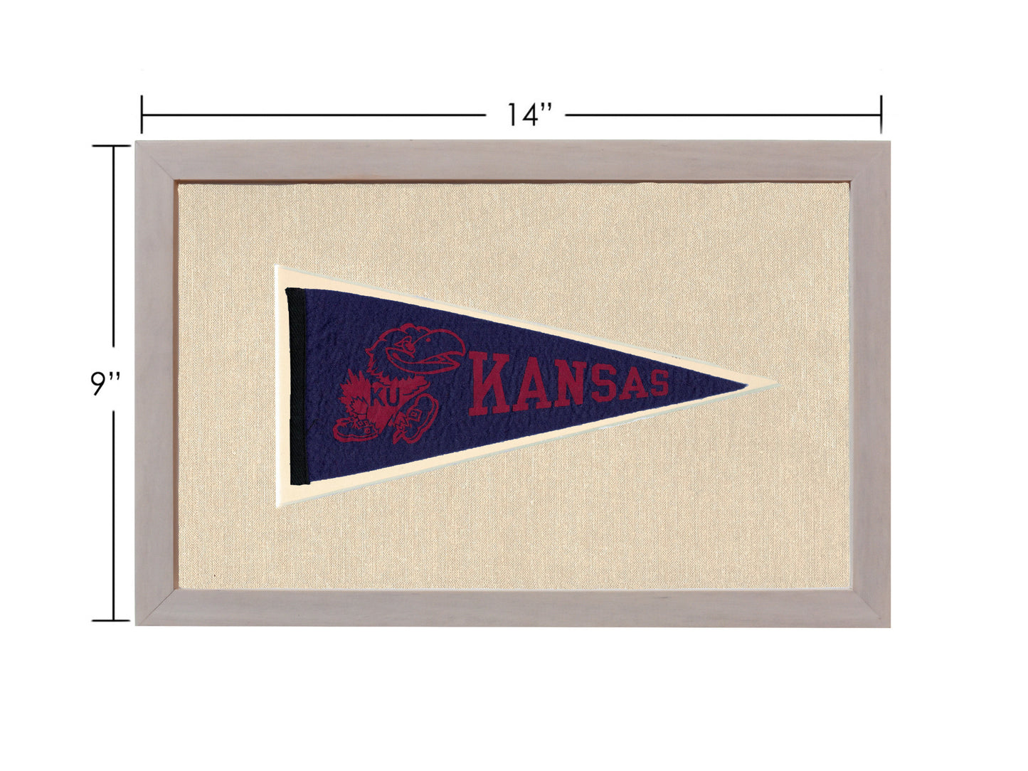 Vintage Kansas Pennant