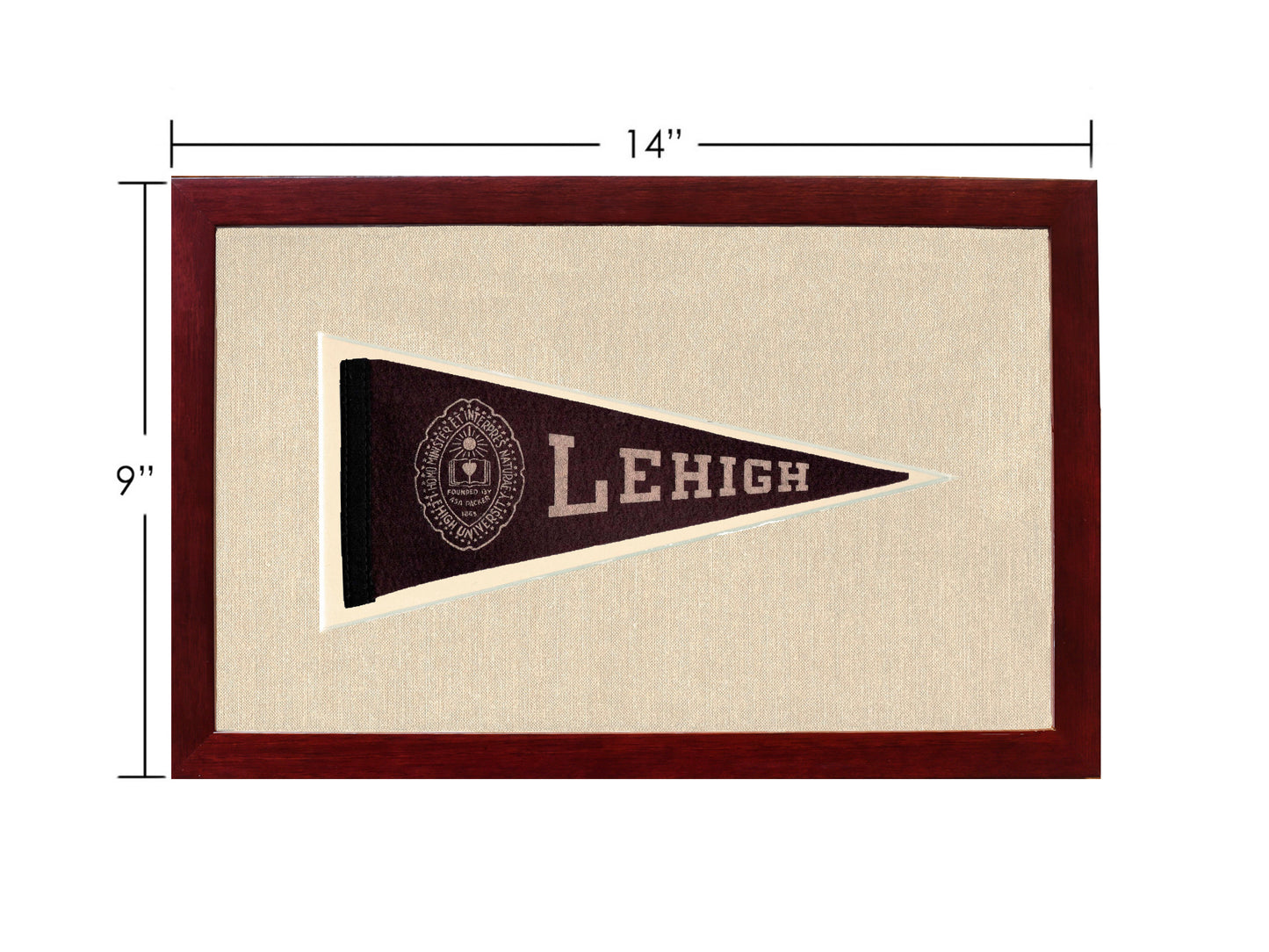 Vintage Lehigh Pennant