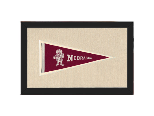 Vintage University of Nebraska Pennant