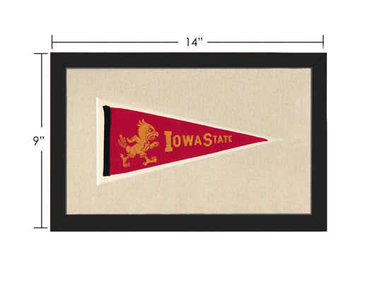Vintage Iowa State Pennant