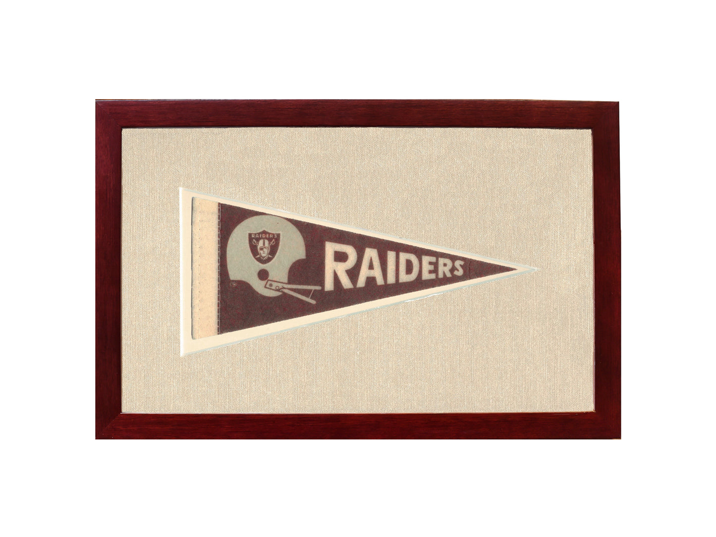 Vintage Raiders Pennant