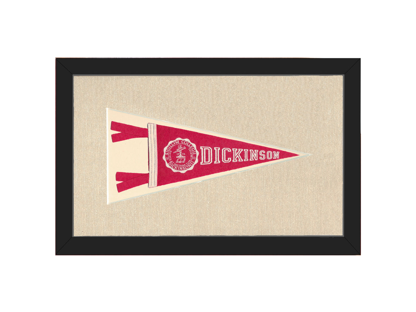 Vintage Dickinson College Pennant