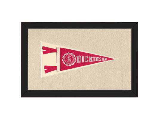 Vintage Dickinson College Pennant