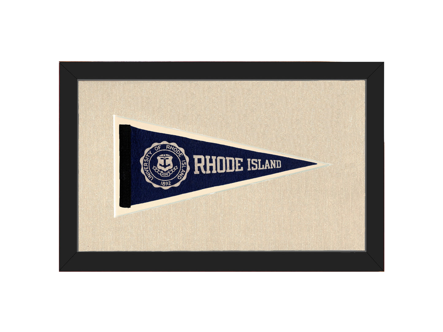 Vintage University of Rhode Island Pennant