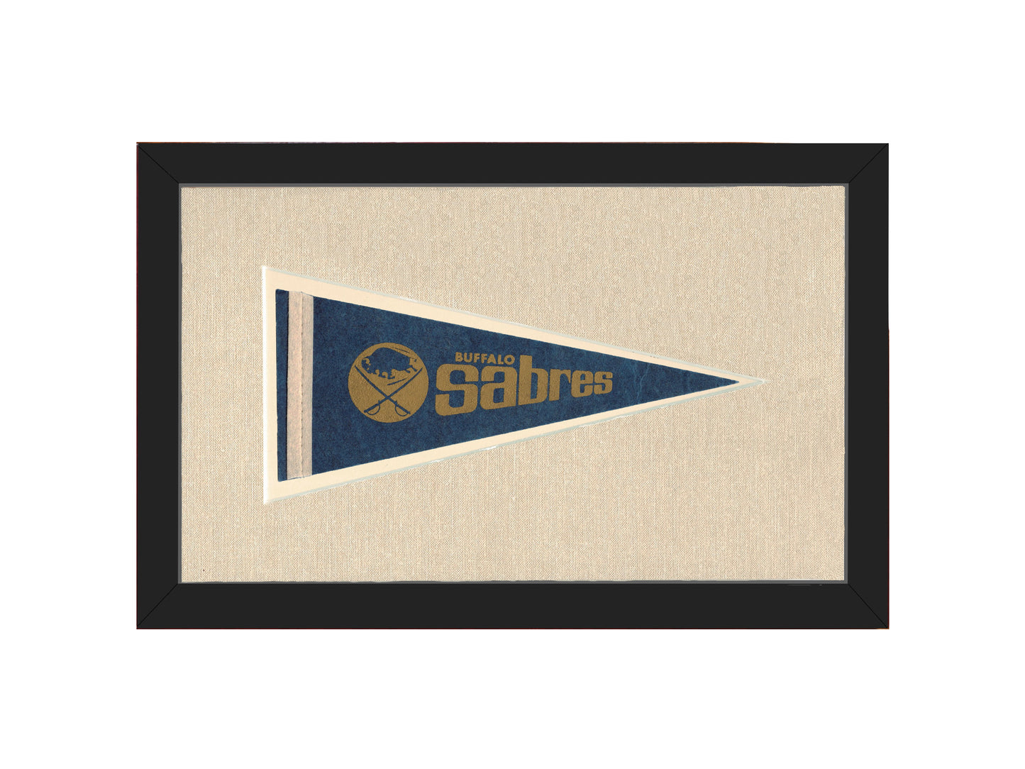 Vintage Buffalo Sabres Pennant