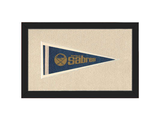 Vintage Buffalo Sabres Pennant