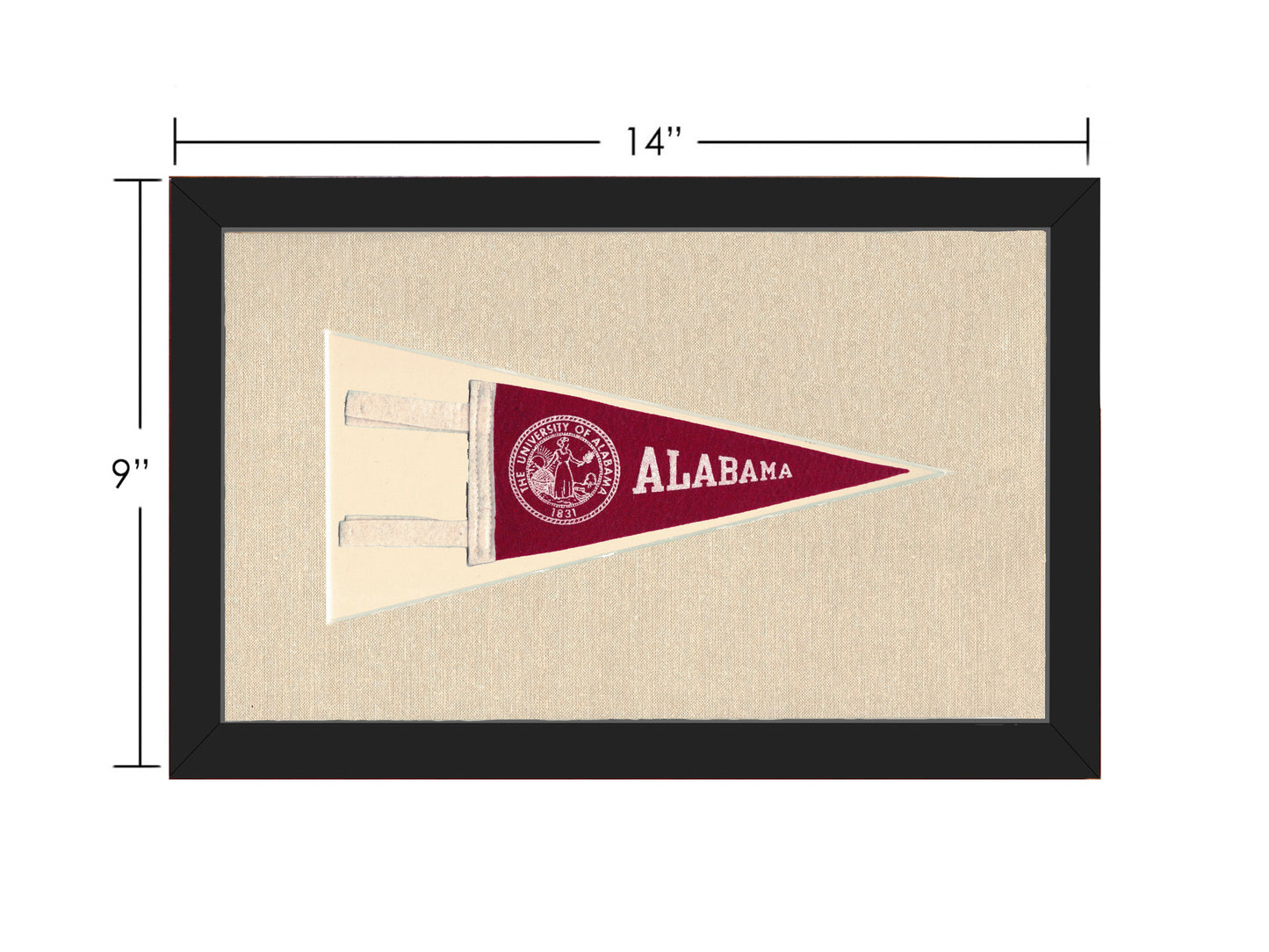 Vintage University of Alabama Pennant
