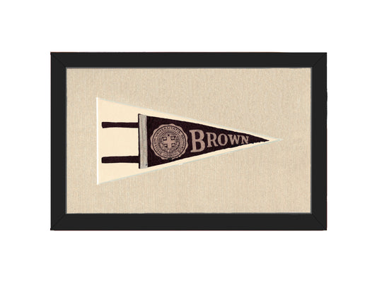 Vintage Brown University Pennant